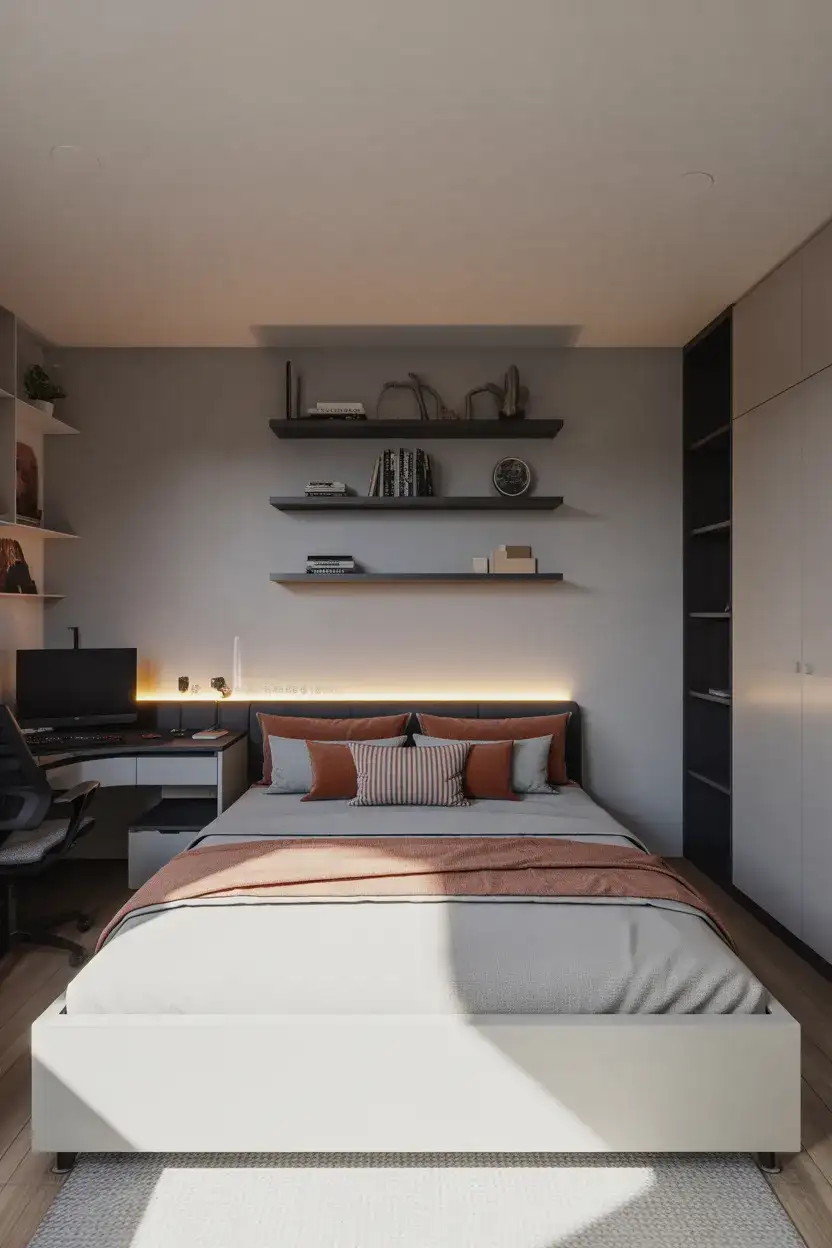 Bloxburg-Inspired Minimalist Gaming Setup 2