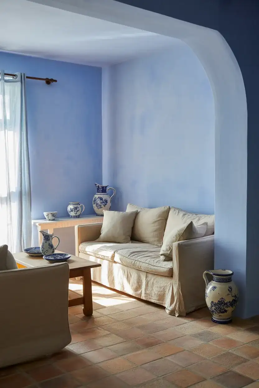 Blue and Beige French Country Style 2