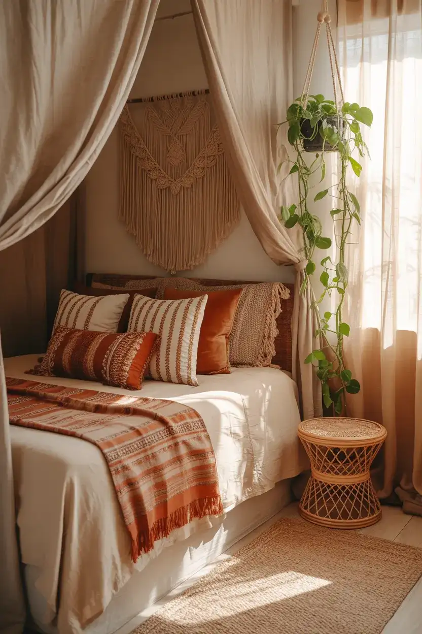 Bohemian Layered Textiles for a Relaxed Vibe 2