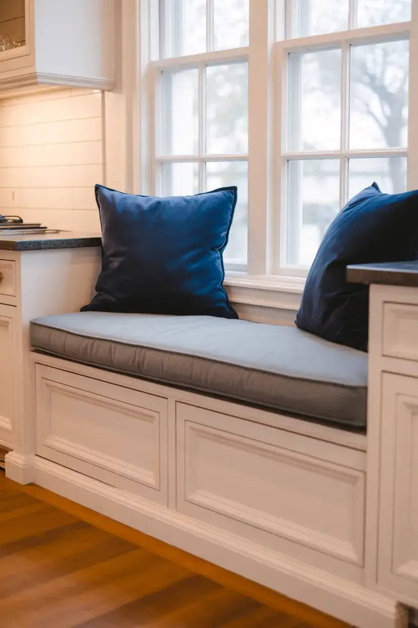 Built-In Window Seat with Storage 2