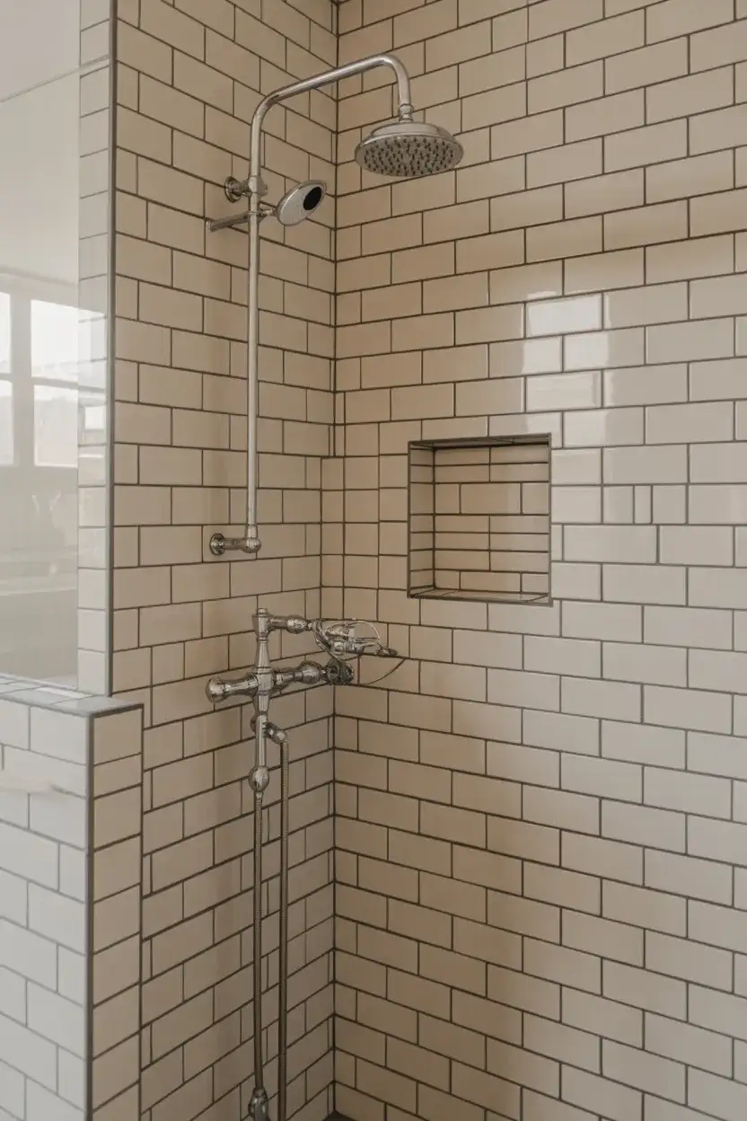 Classic Subway Tile Walk-In 1