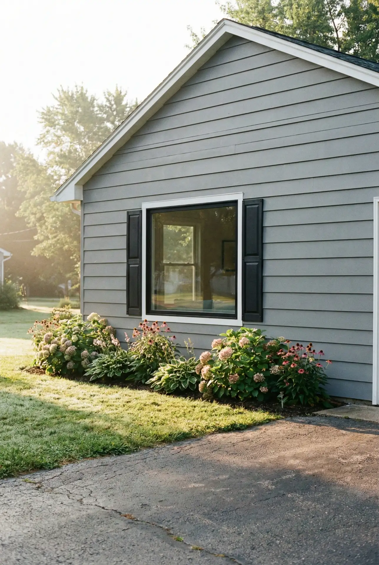 Closing Off a Garage Opening to Create a Room 1