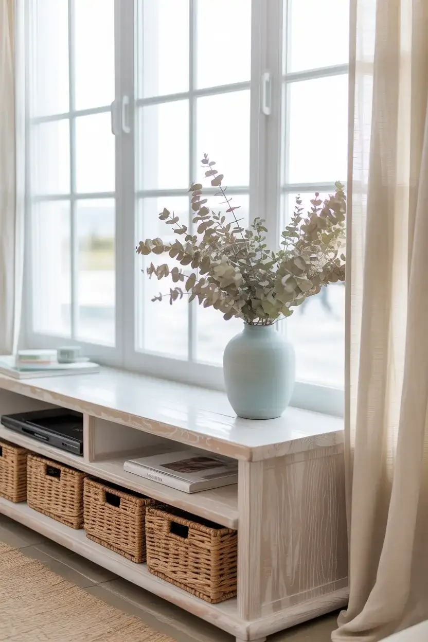 Coastal Console With Breezy, Relaxed Vibes 1