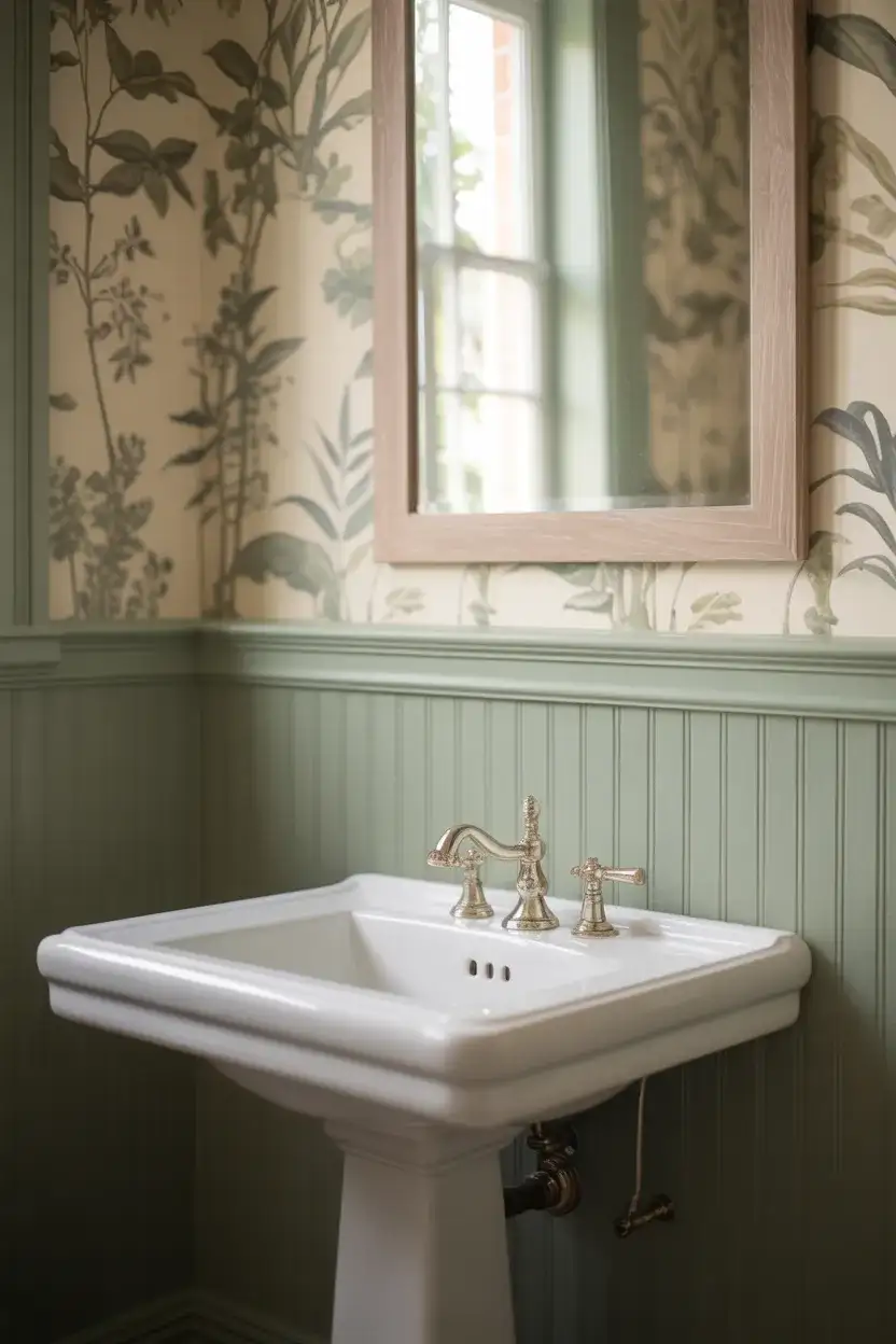 Coastal Inspo With Wainscoting and Beadboard 1