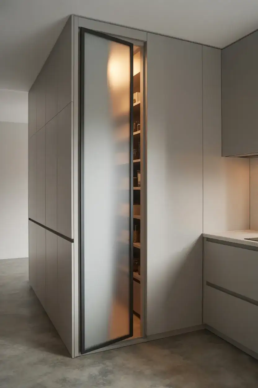 Corner Pantry with Pocket Door 1