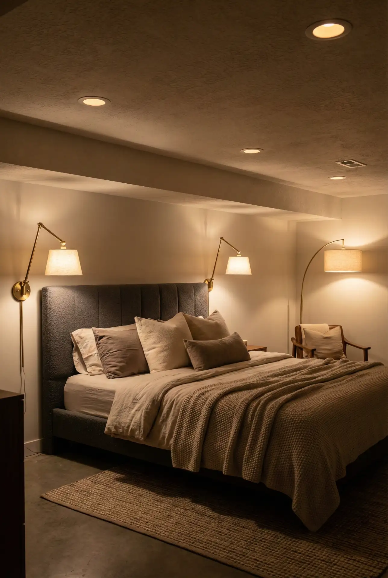 Couples Retreat With Layered Lighting Design 1