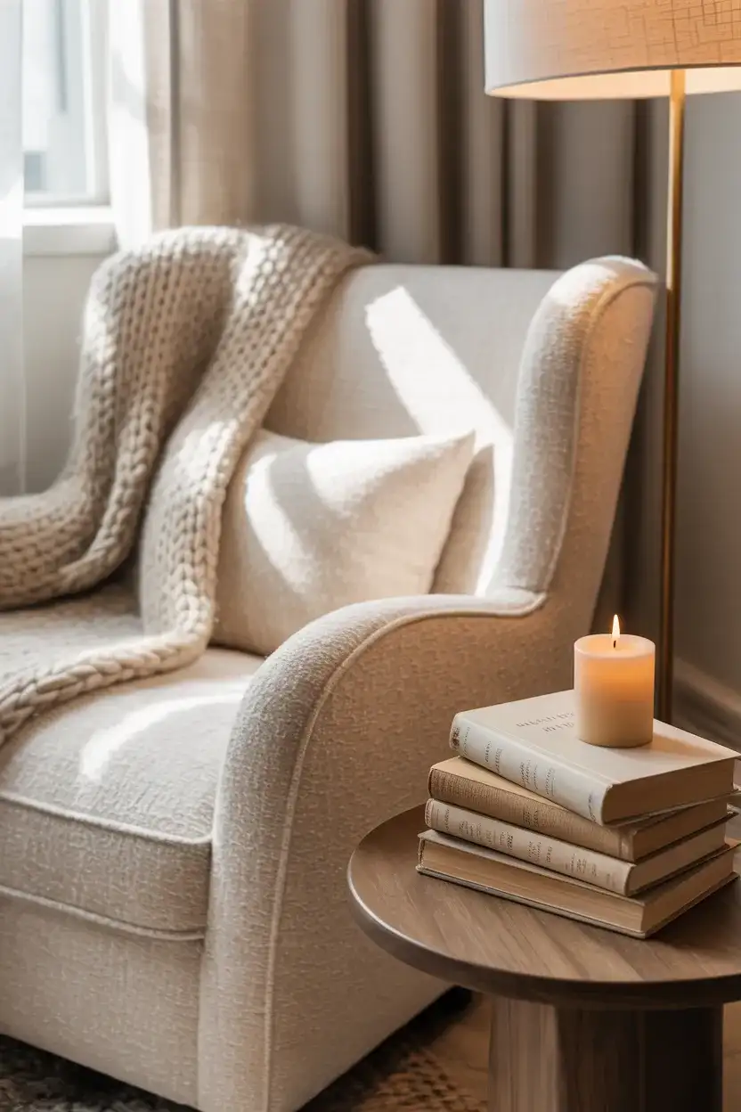Cozy Aesthetic Reading Corner 1