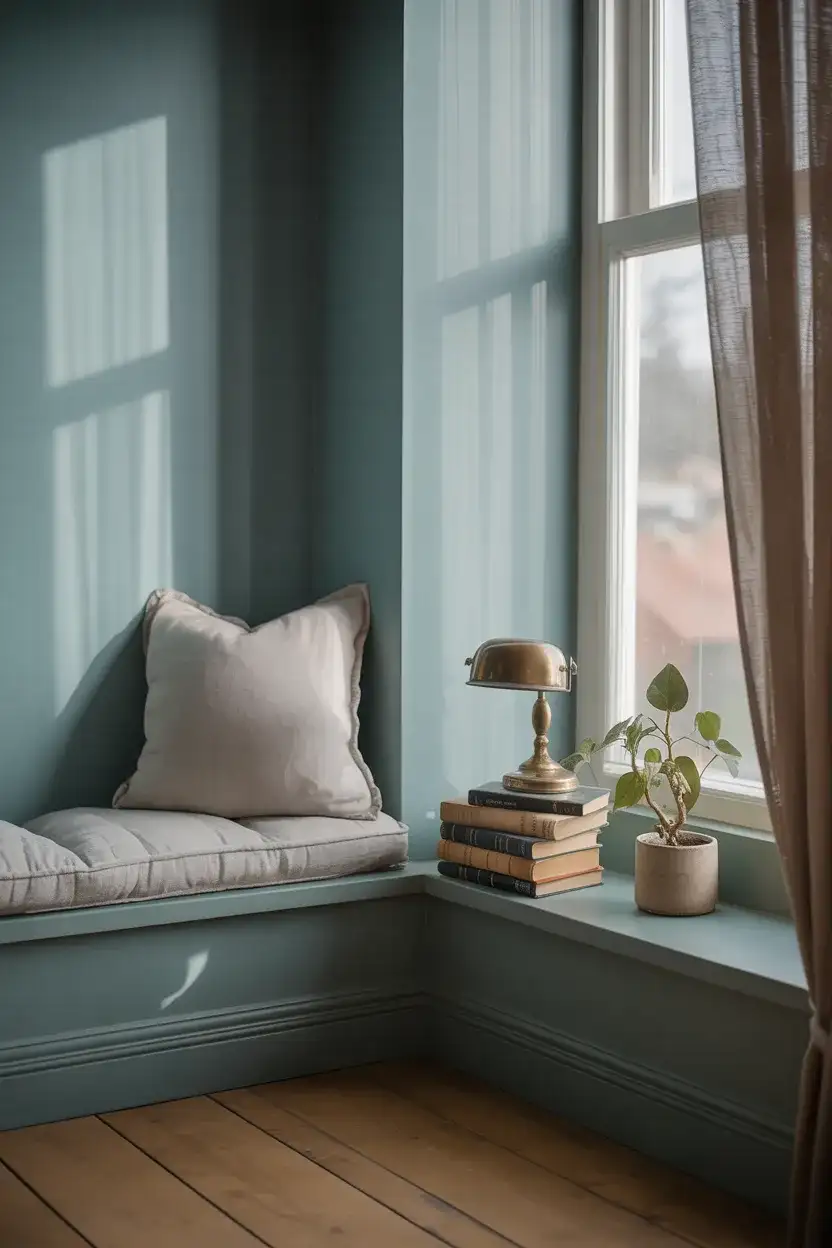 Cozy Inchyra Blue Reading Nook 1