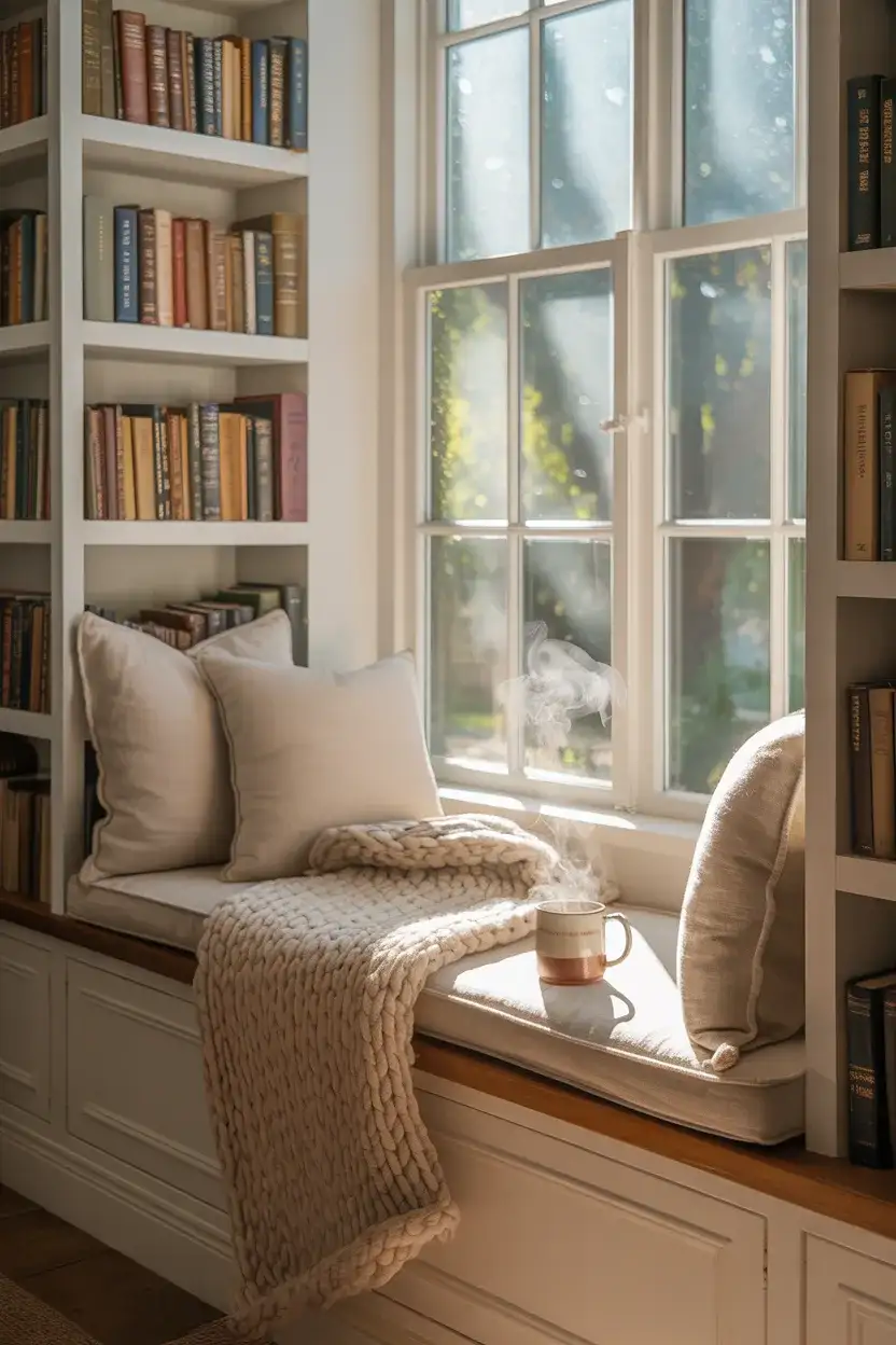 Cozy Window Book Nook 1
