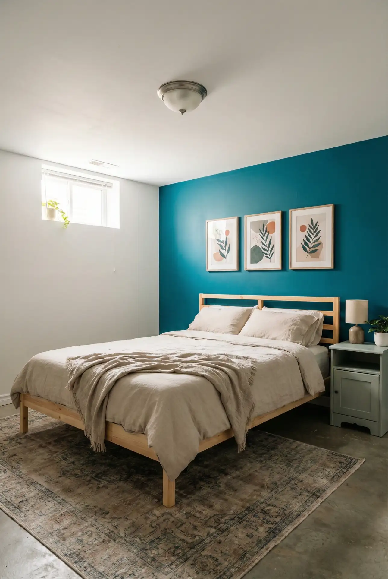 DIY Painted Accent Wall On A Budget 1