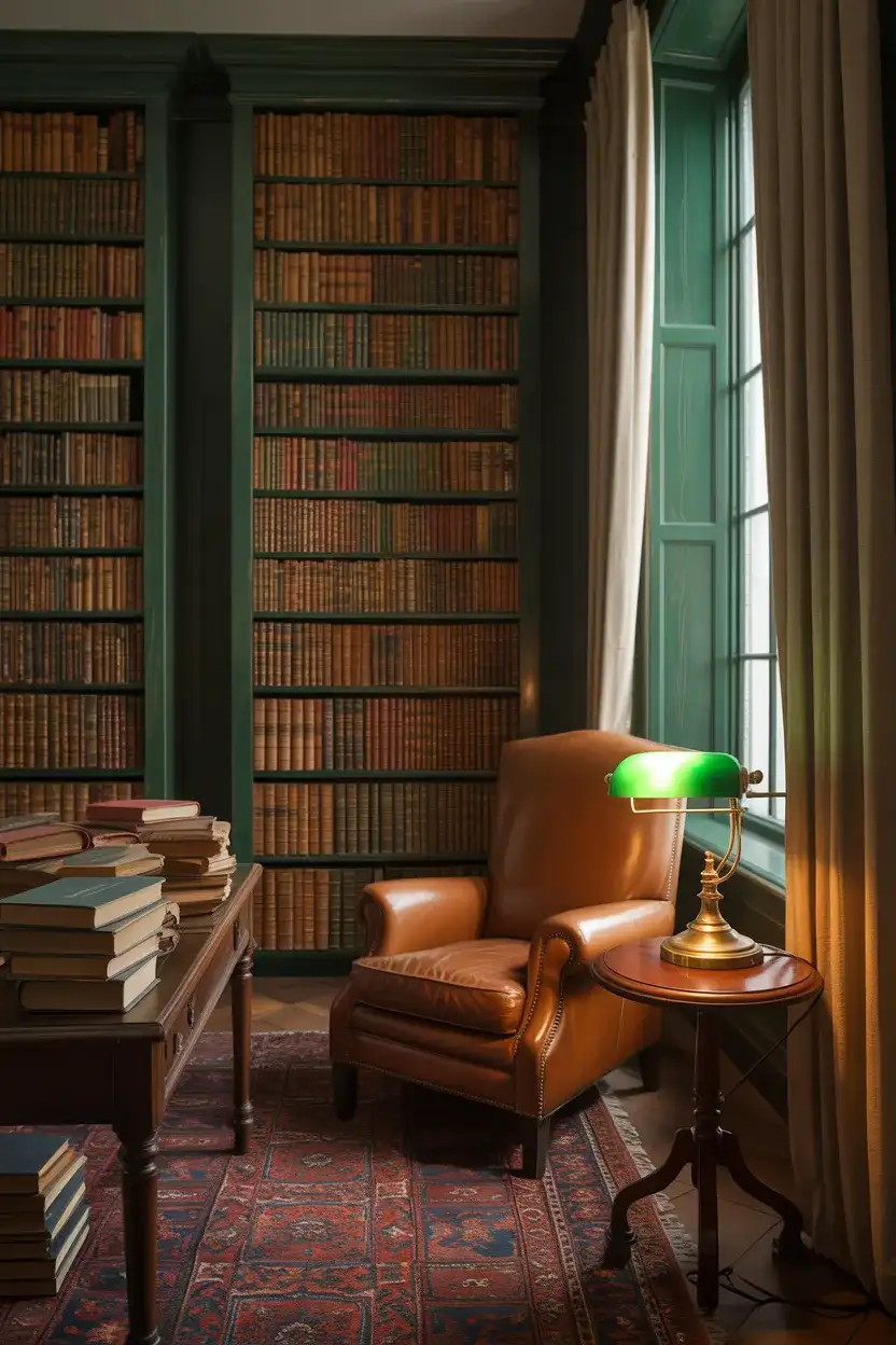 Dark Academia Reading Room 1