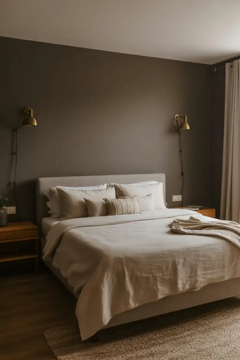 Dark Cozy Walls That Expand the Space 1