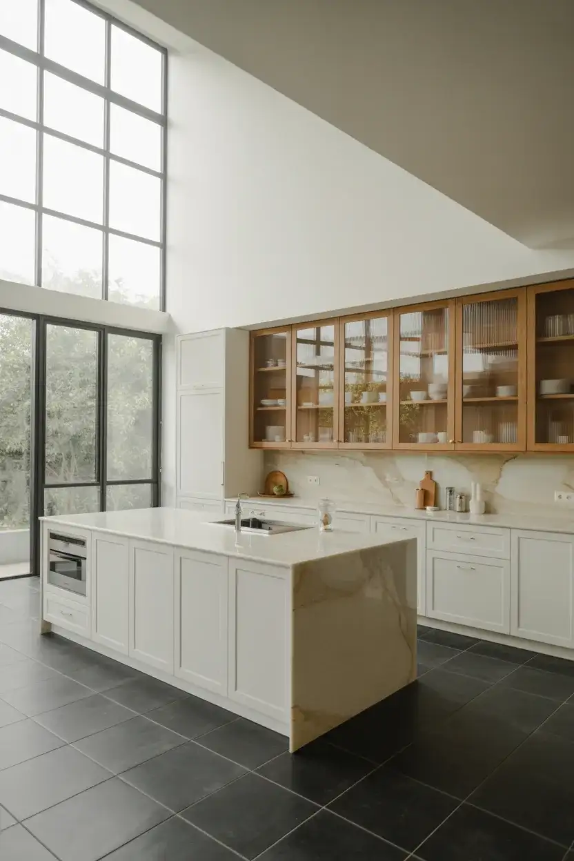 Dark Floors With Natural White Oak Uppers 1