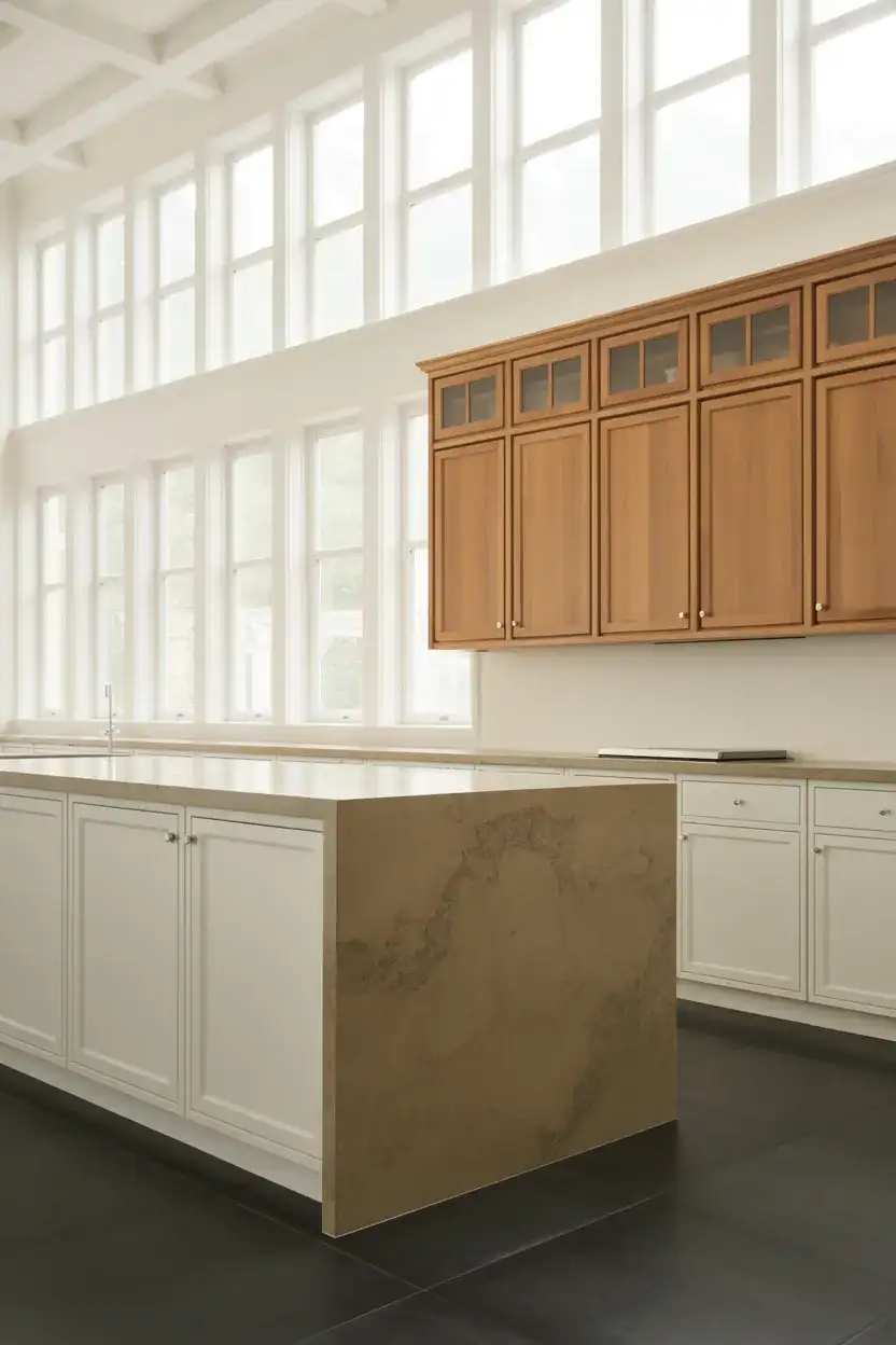 Dark Floors With Natural White Oak Uppers 2