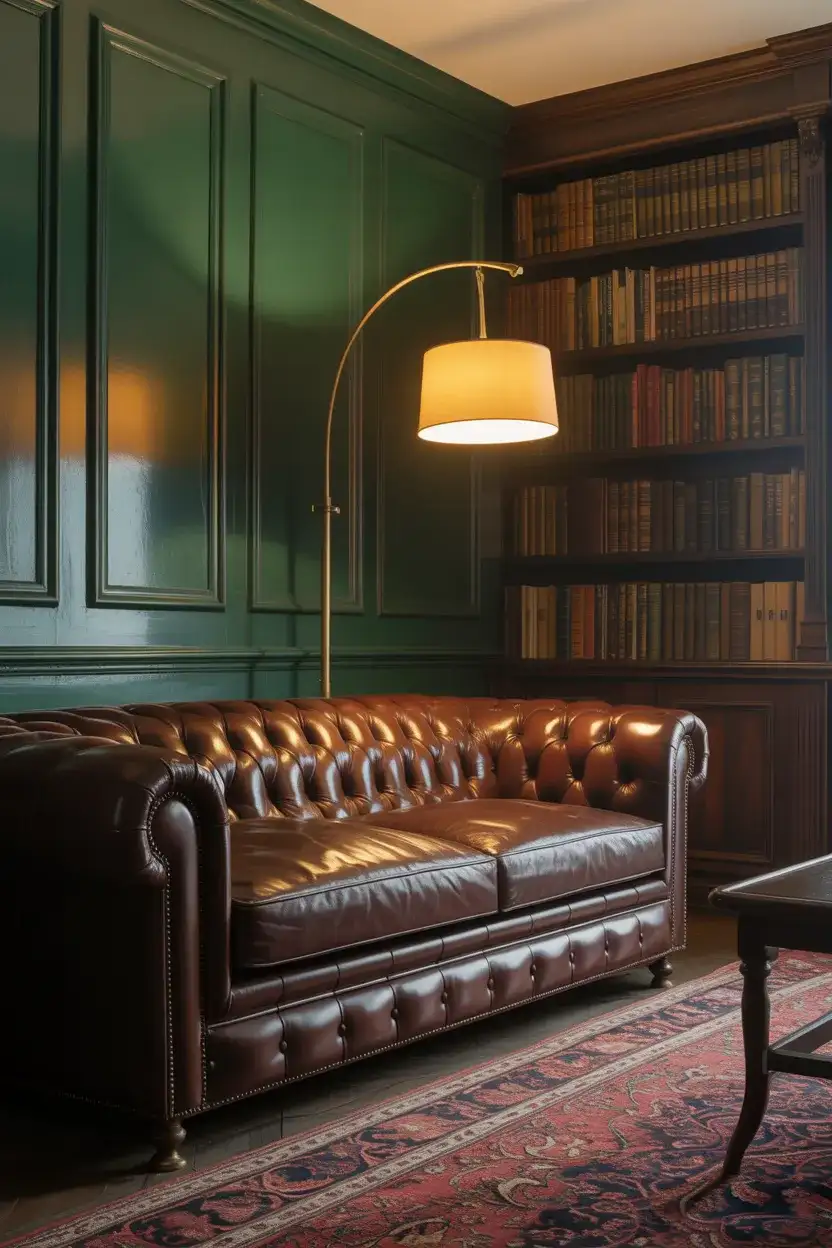 Deep Forest Green Walls 2