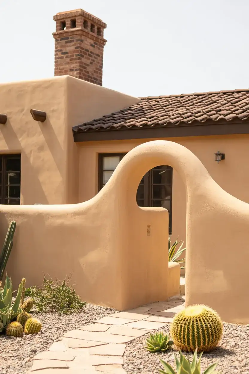 Desert Sand with Brick and Stone 1
