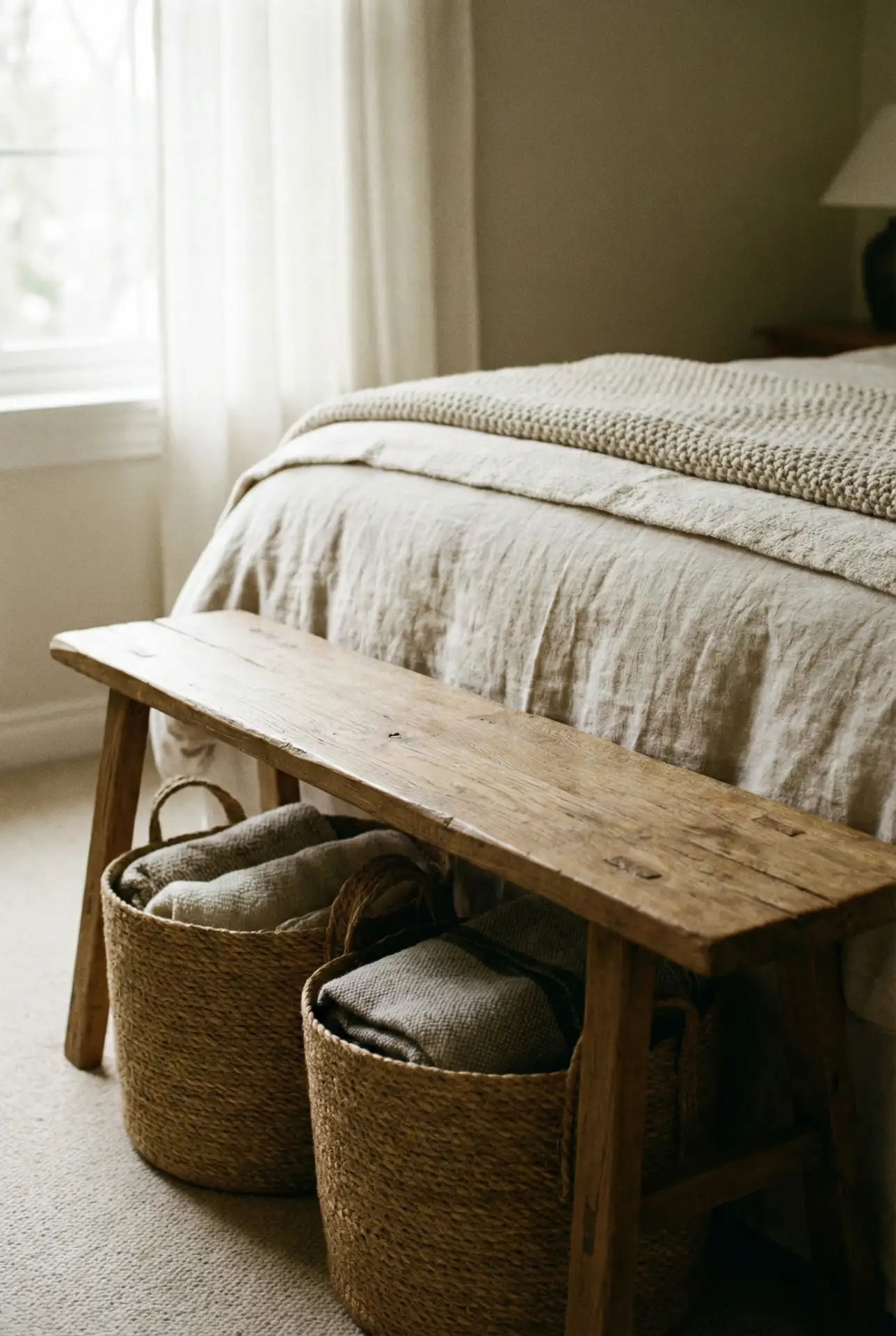 Dual-Purpose Bench at the Foot of the Bed 1