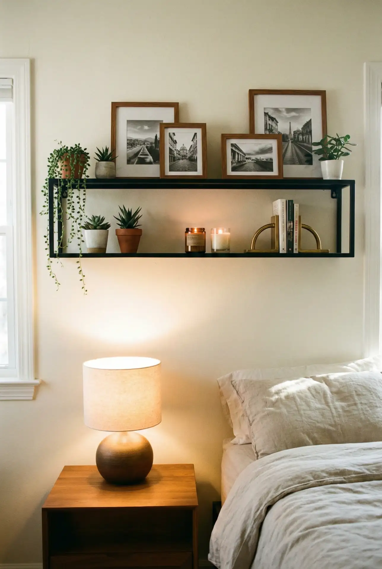 Floating Shelves for Functional Art Display 1