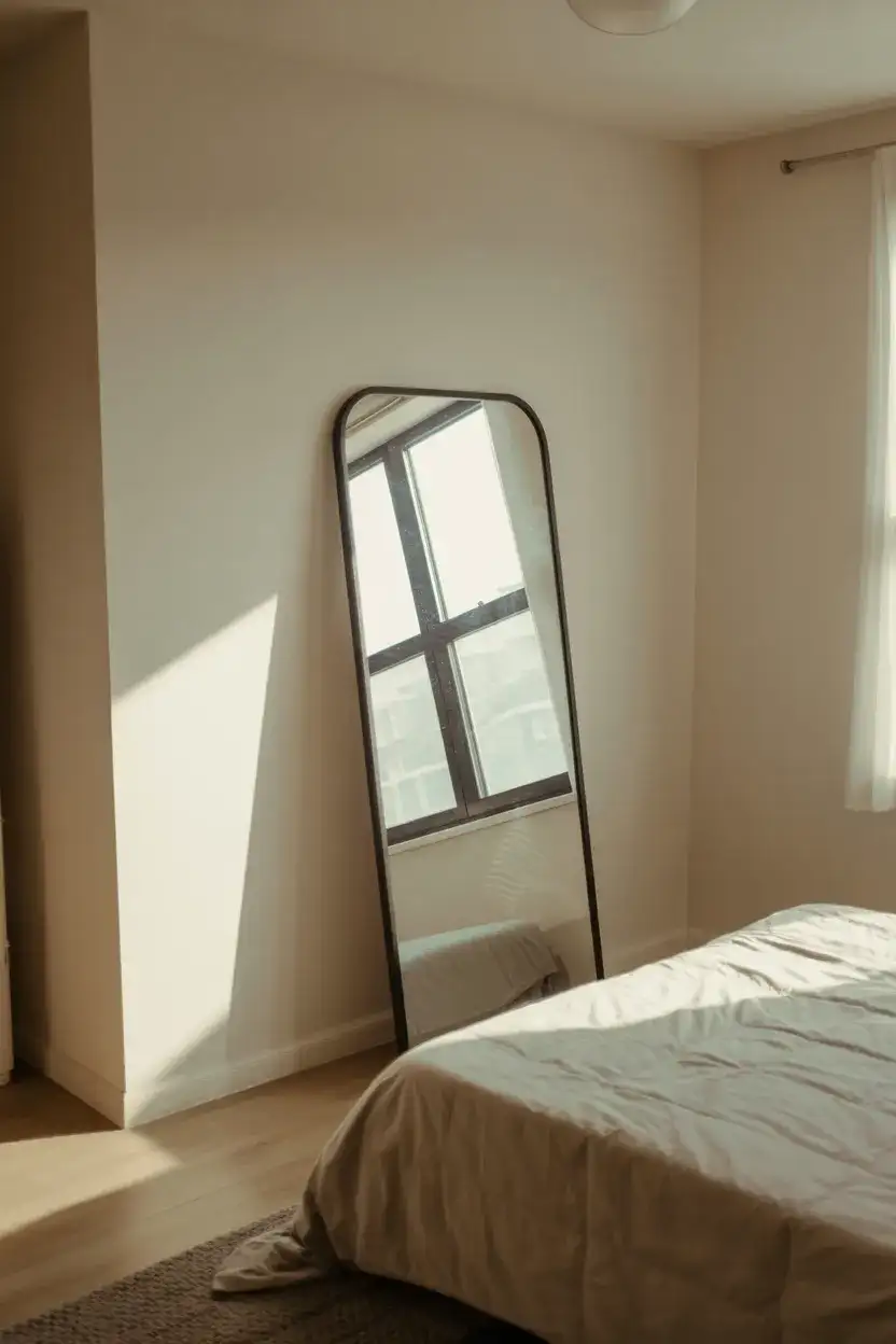 Freestanding Mirror to Expand the Space 1