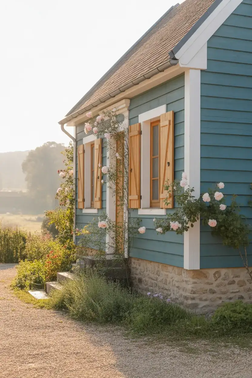 French Country Blue with Rustic Accents 2