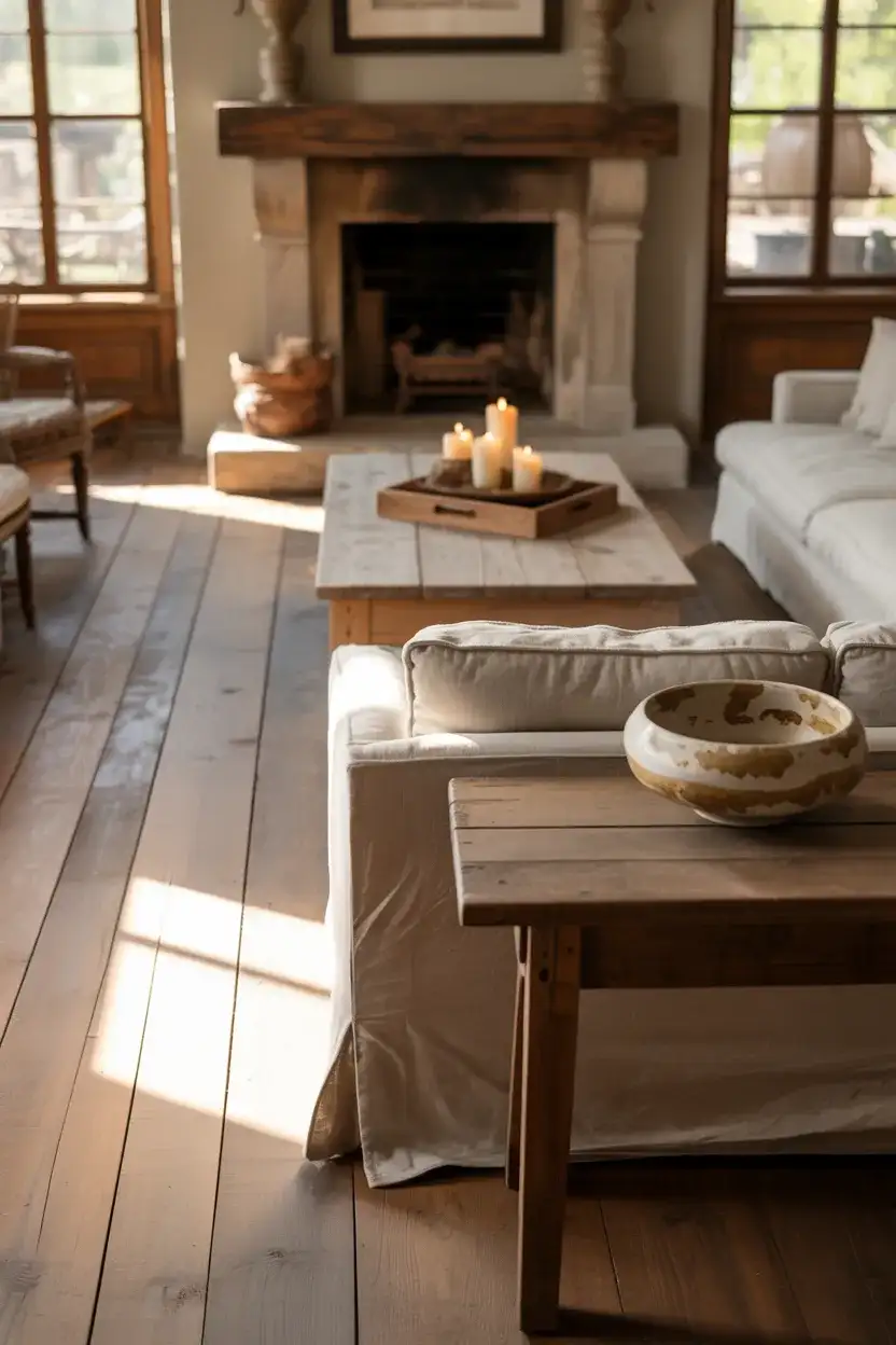 French Country Farmhouse Living Room 2