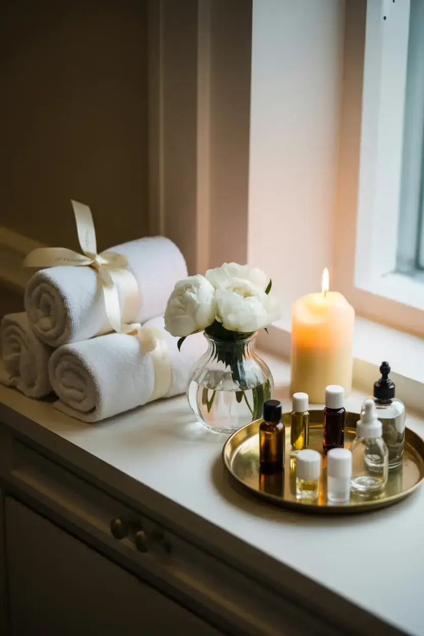 Guest Bathroom Shelf Ideas That Impress 2