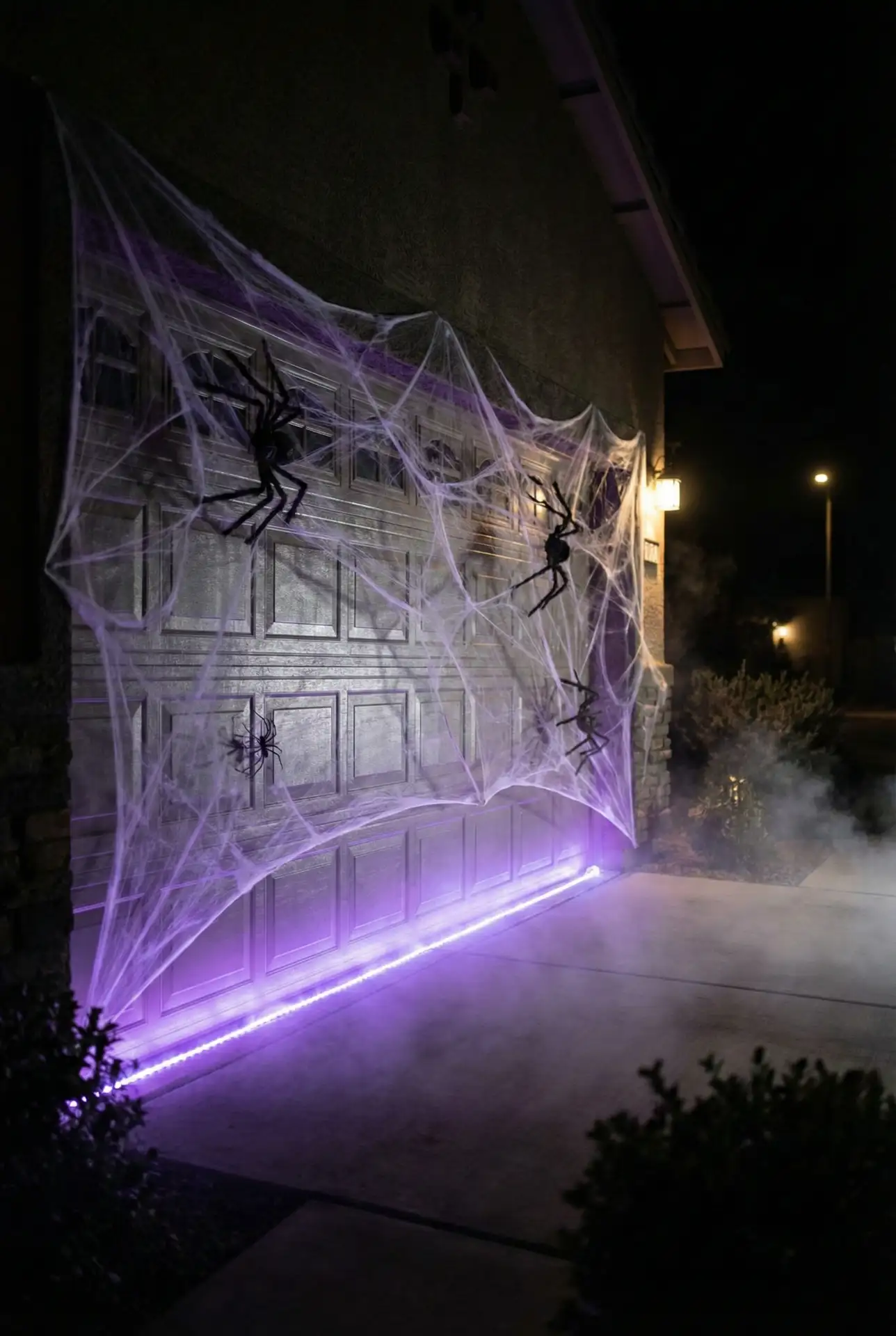 Halloween-Themed Garage Door Displays 2