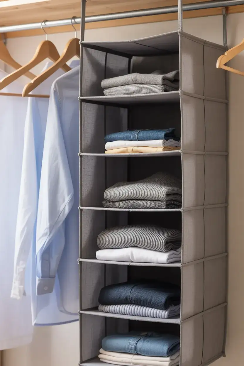 Hanging Closet Organizers for Vertical Space 2