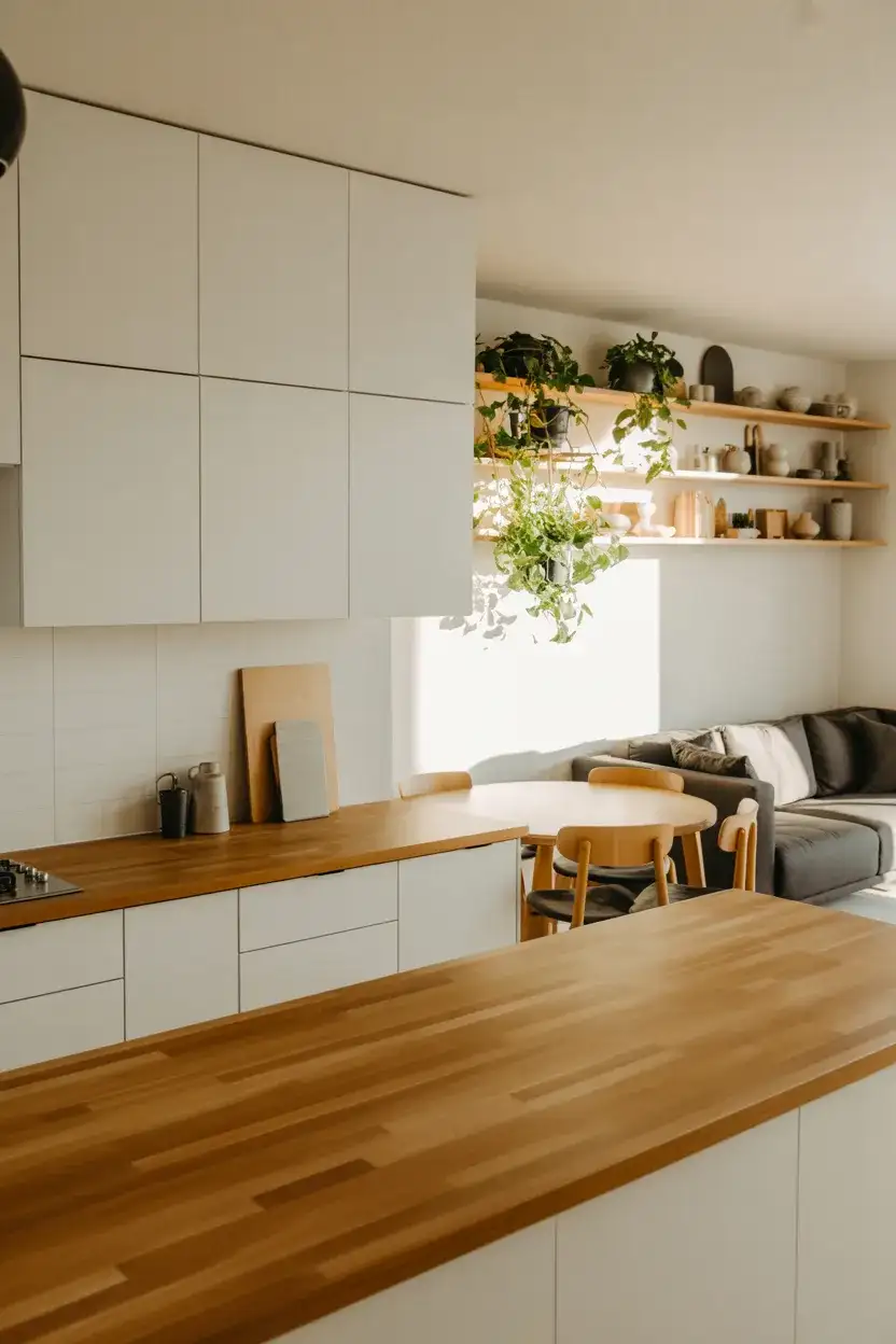 IKEA-Powered Open Kitchen on a Budget 1