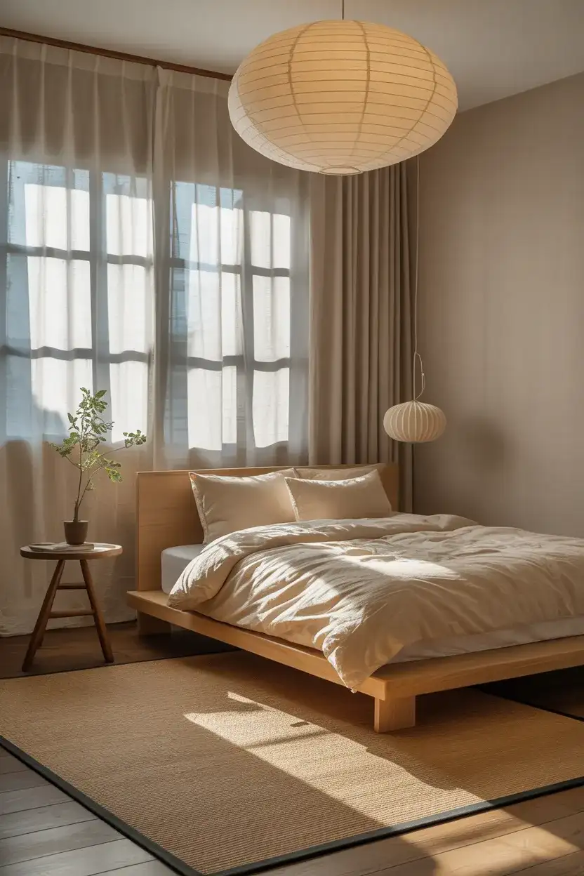 Japandi Style Teen Bedroom 1