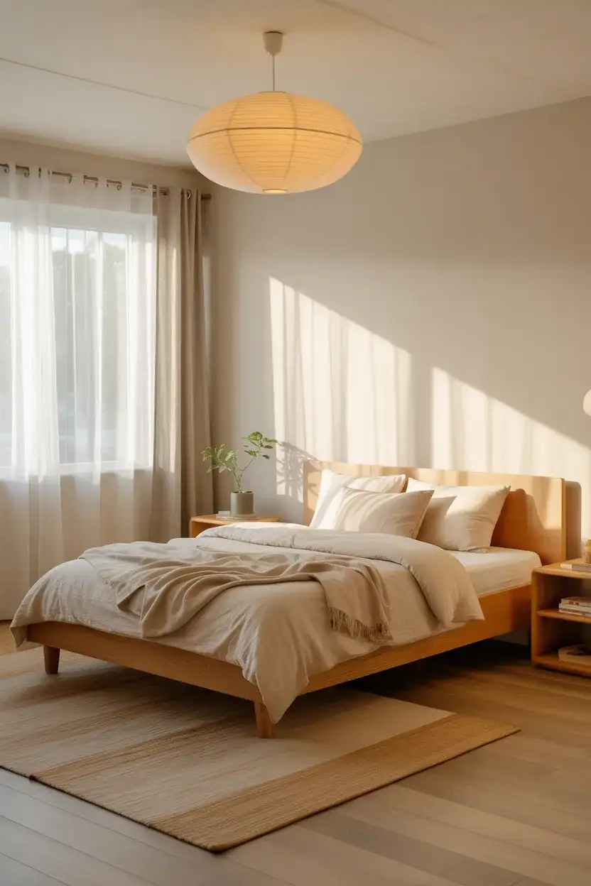 Japandi Style Teen Bedroom 2