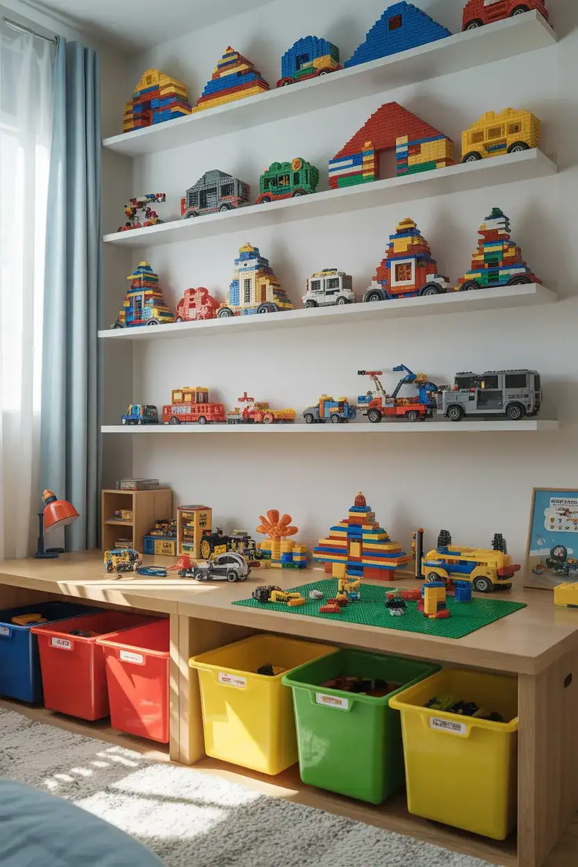 Lego Display and Play Room 1