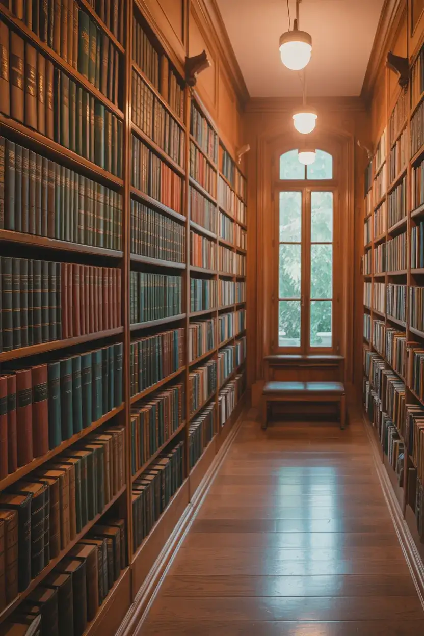 Library Hallway Passage 1