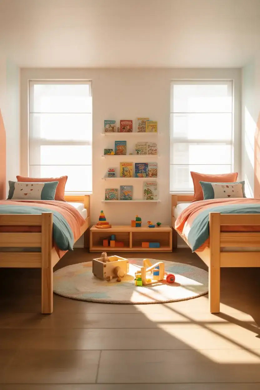 Loft Bed Room Ideas for Shared Kids' Bedrooms 2