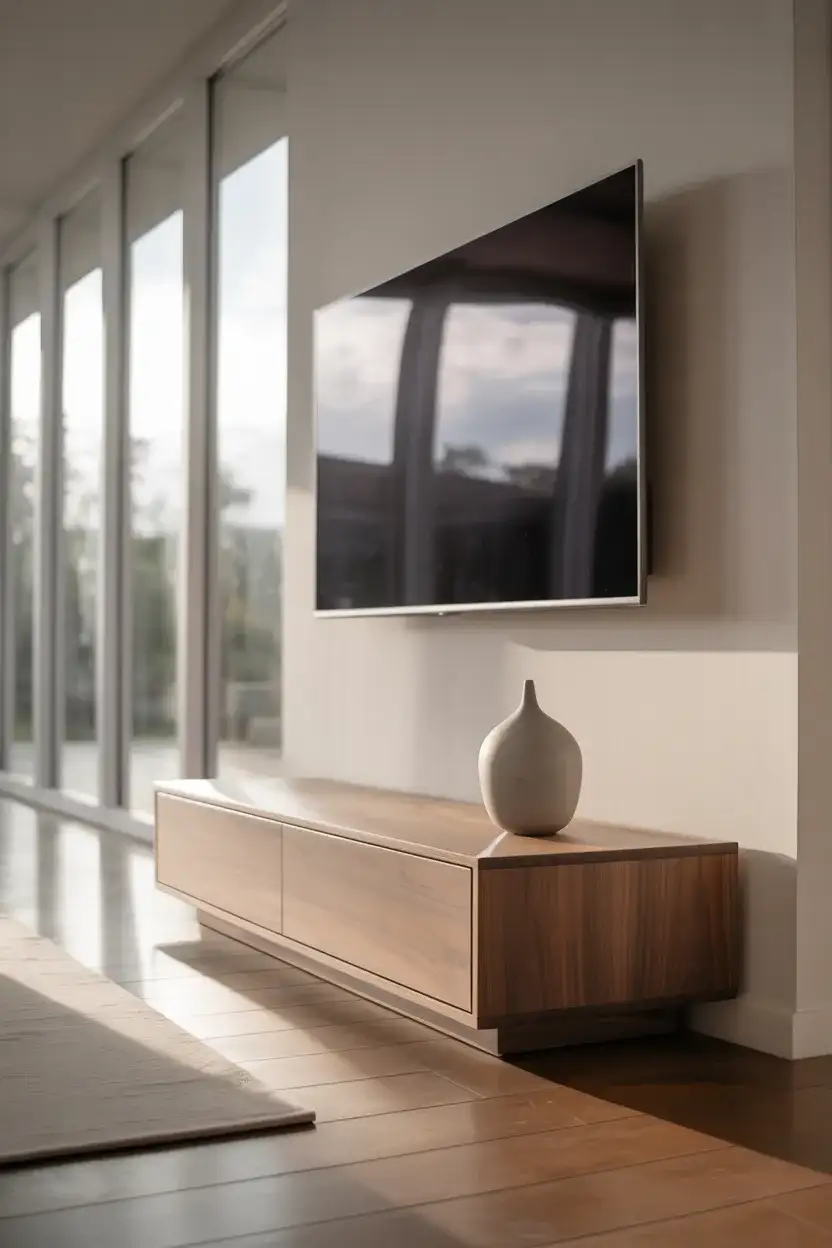 Low-Profile Console for a Grounded Feel 1