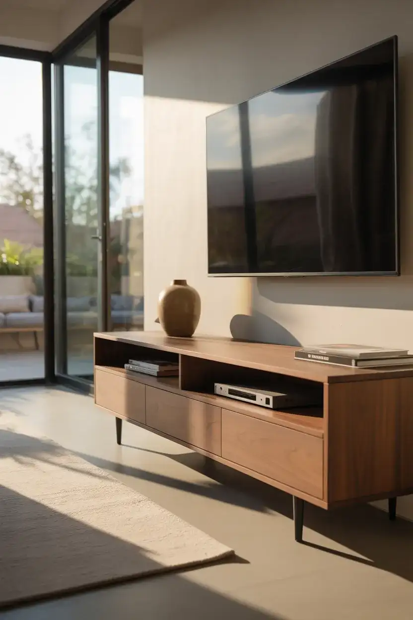 Low-Profile Console for a Grounded Feel 2