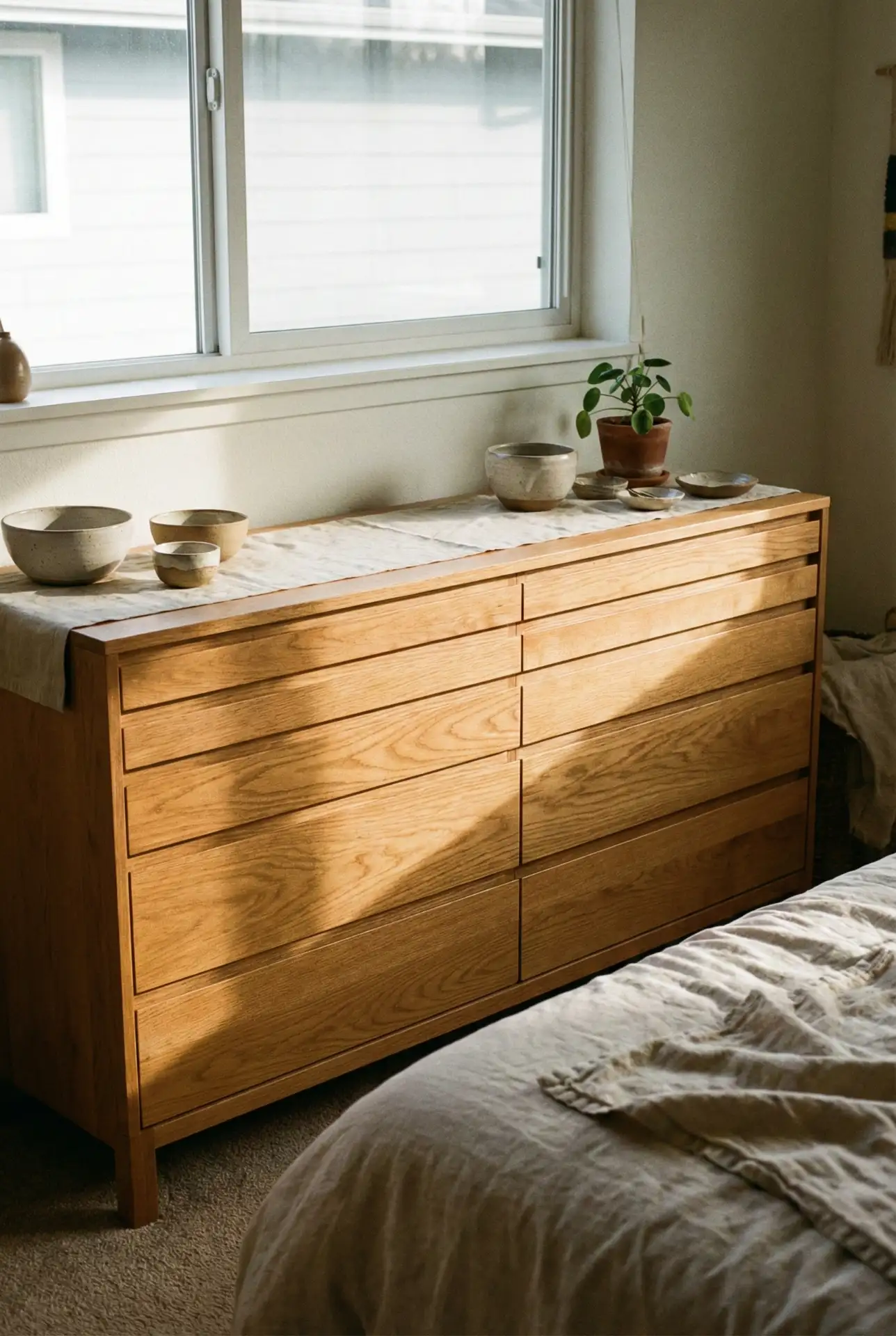 Low-Profile Dresser to Maintain Sightlines 1