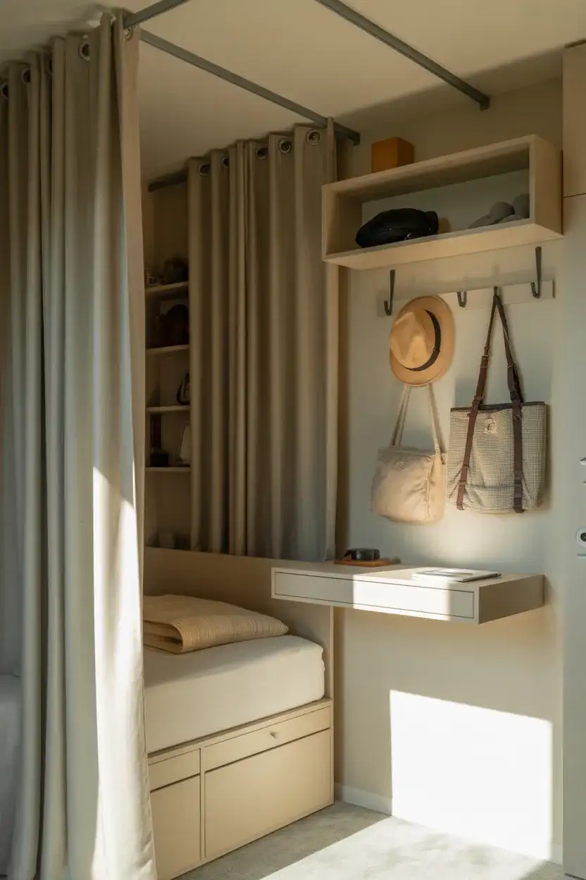 Maximizing a Very Small Bedroom 1