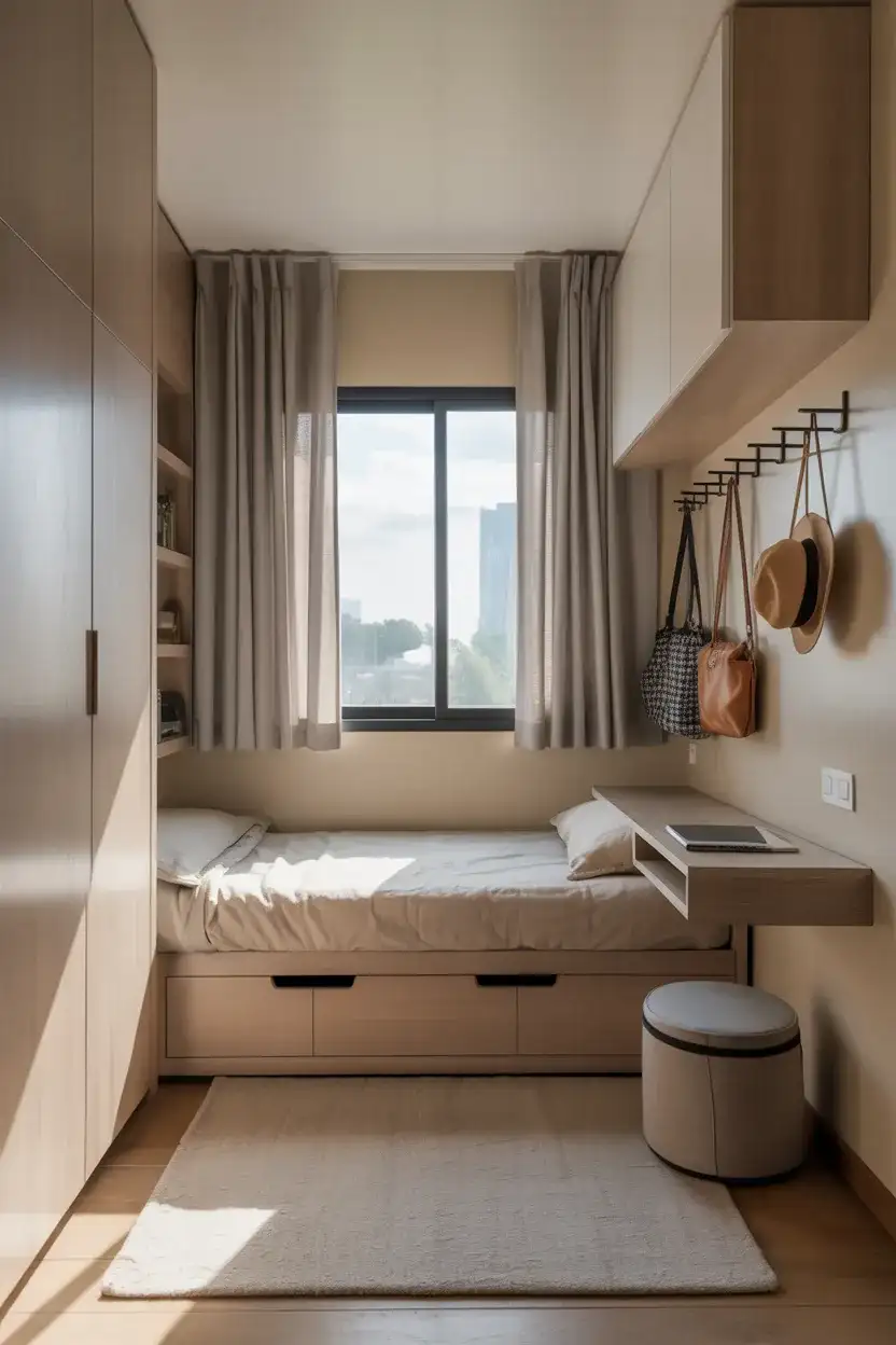 Maximizing a Very Small Bedroom 2