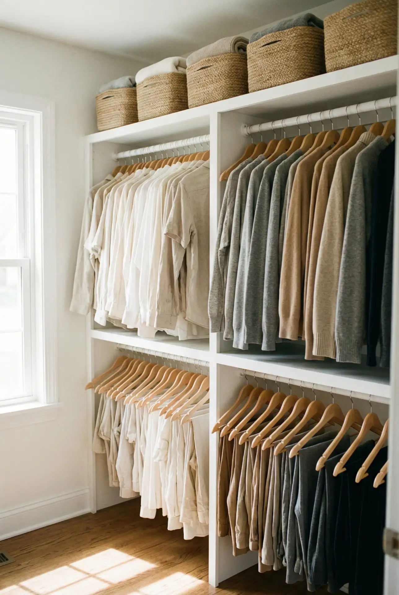 Minimalist Capsule Wardrobe Closet 1