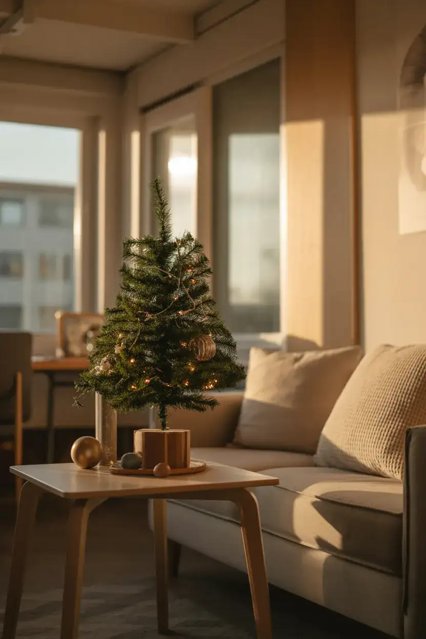 Minimalist Christmas Decor for Small Spaces 1