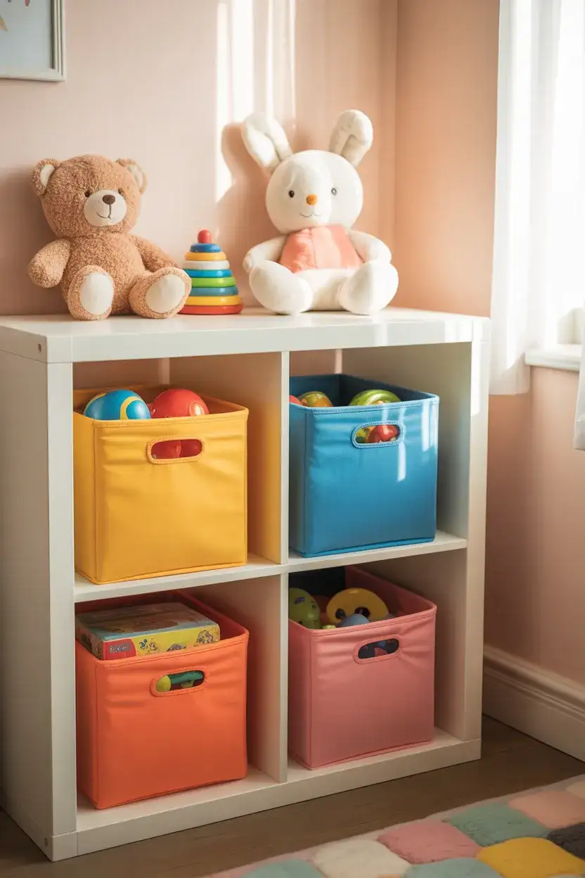 Modular Cube Organizers for Kids' Rooms 1