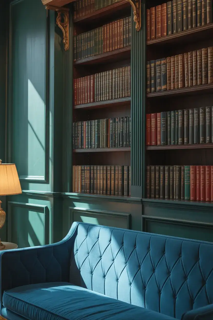 Moody Jewel-Tone Library 2