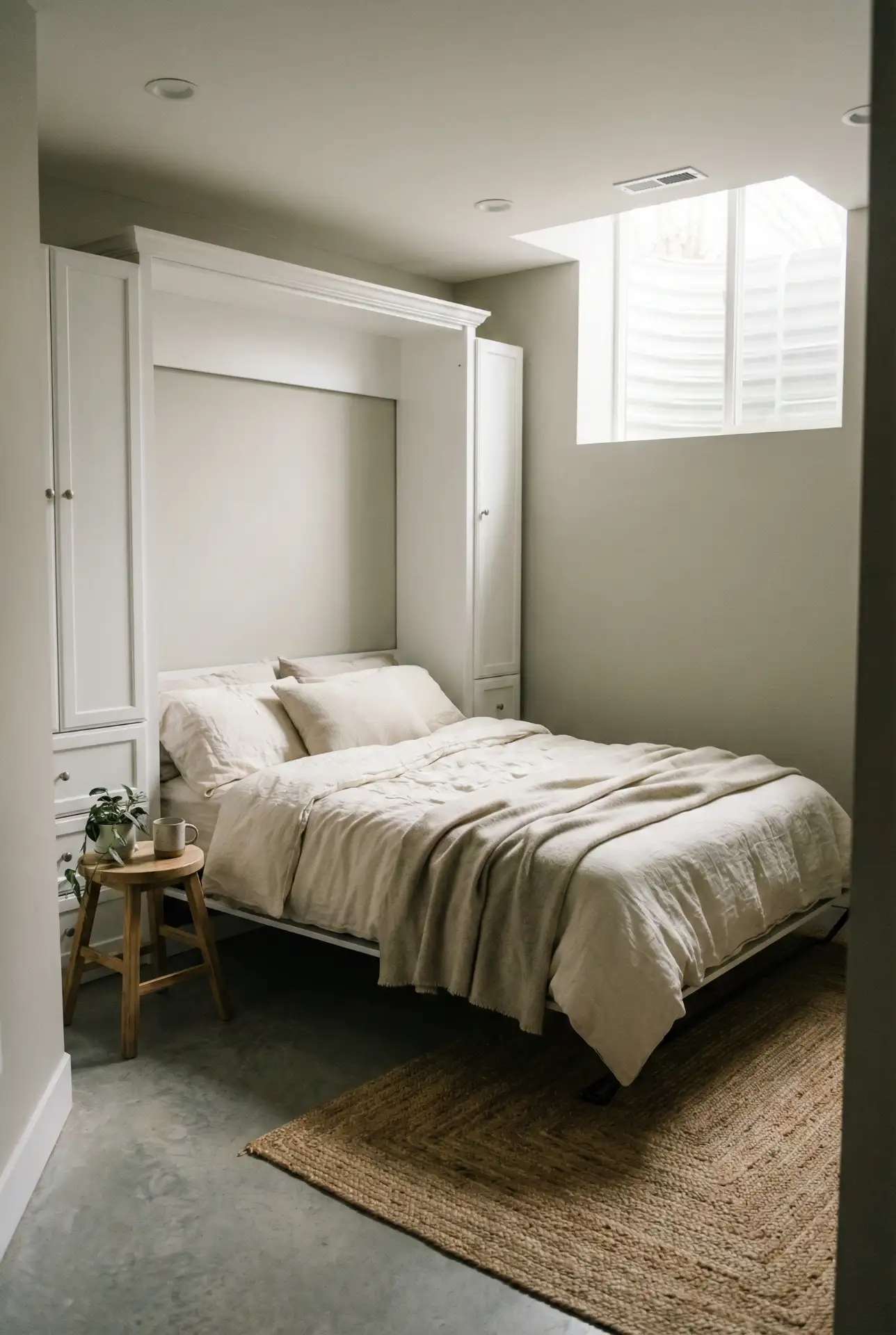 Narrow Space Maximized With Built-In Murphy Bed 2