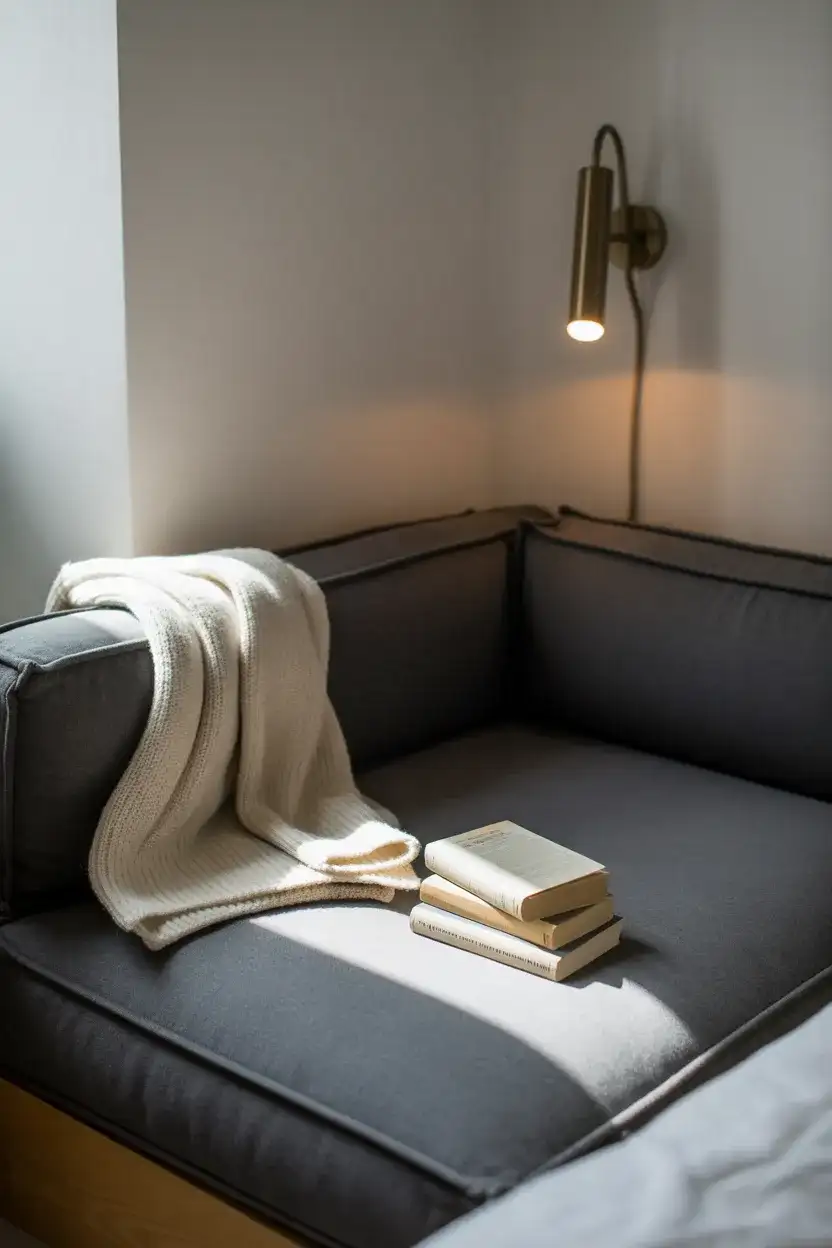 Nook Reading Corner with Floor Cushion 1