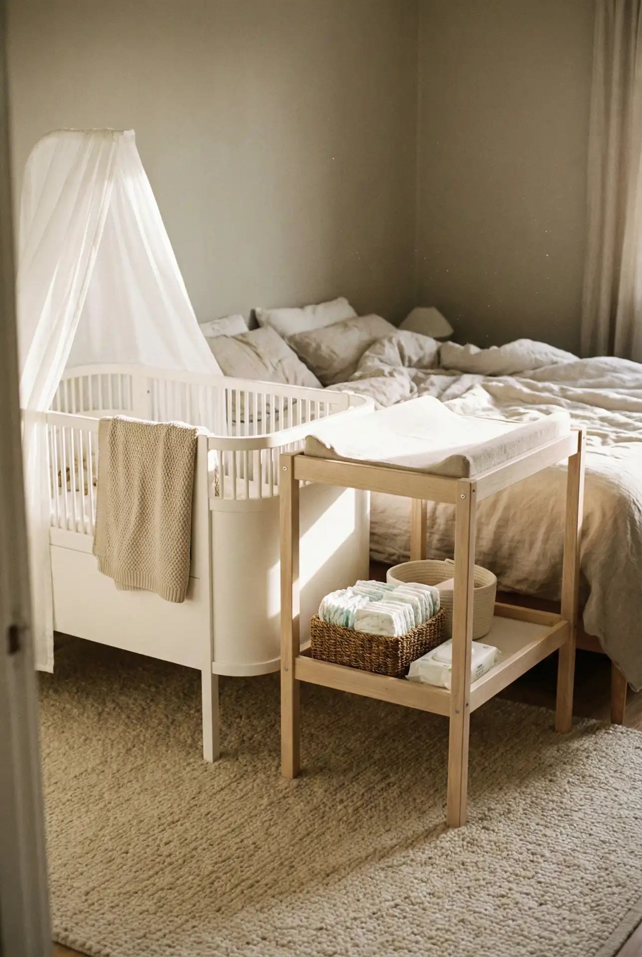 Nursery Nook for Baby-Friendly Couples 1
