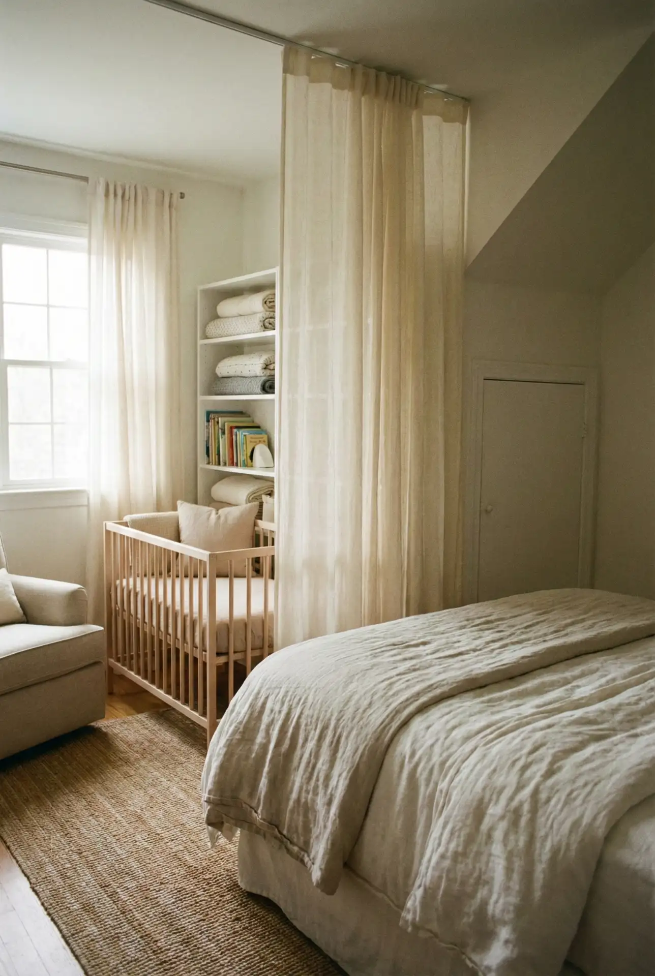 Nursery Nook for Baby-Friendly Couples 2