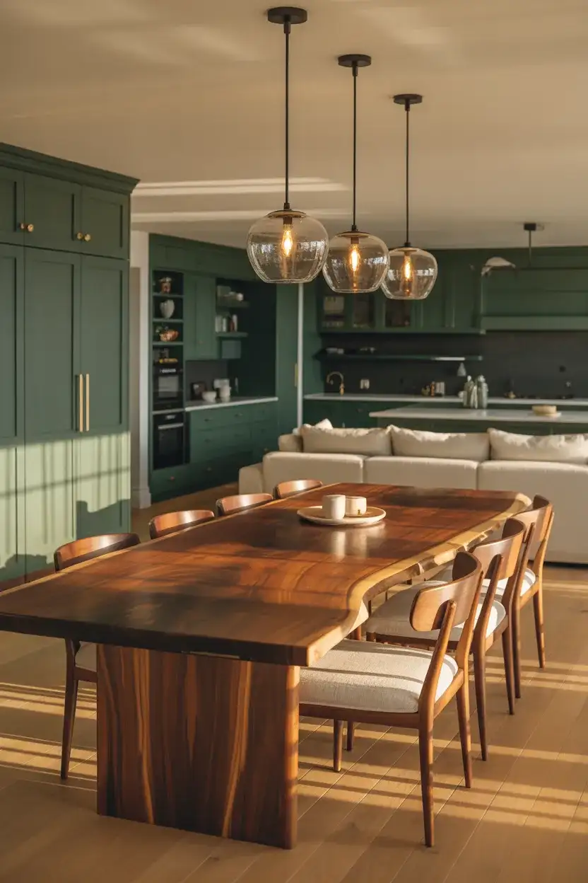 Open Kitchen With a Statement Dining Room Anchor 1