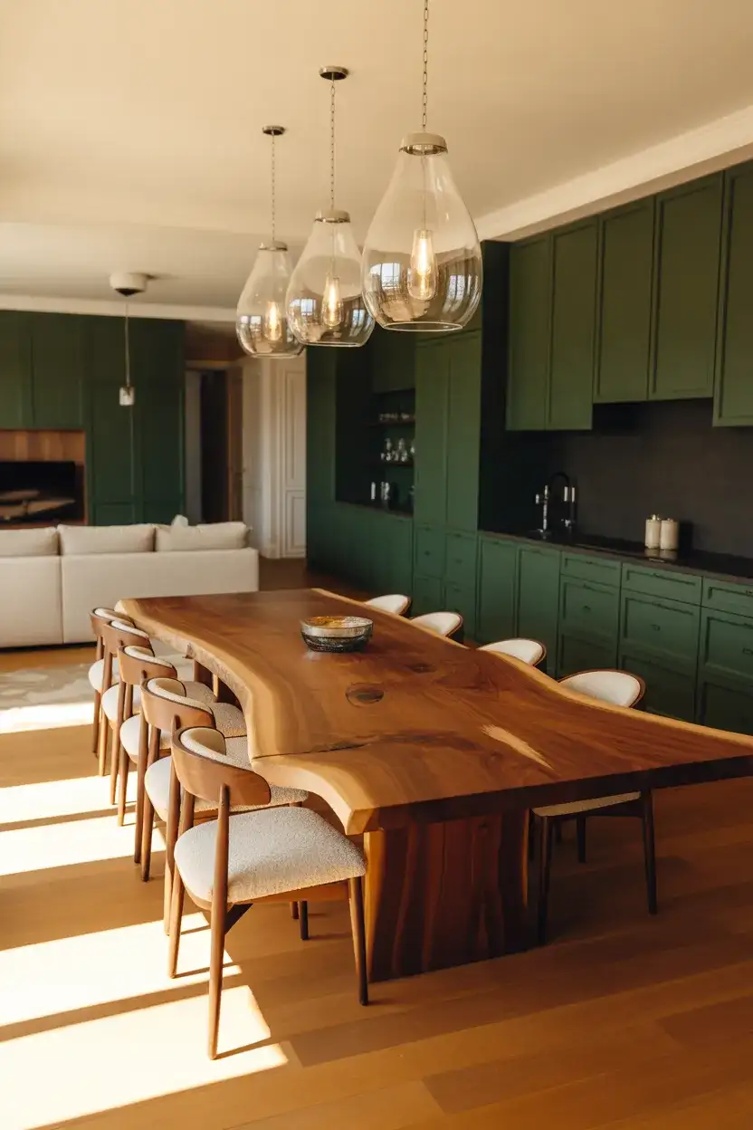 Open Kitchen With a Statement Dining Room Anchor 2