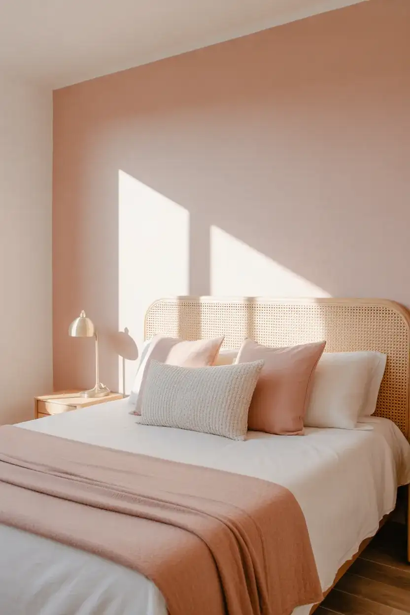 Pink Accent Wall for a Cheerful Vibe 1